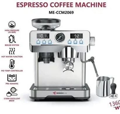 MEBASHI Espresso Maker ME-CM2069